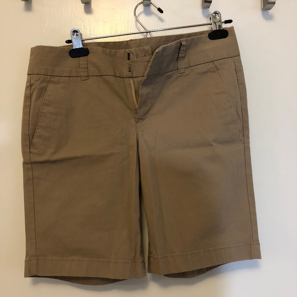 J. Crew Women's Frankie Bermuda Chino Shorts Size 2